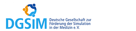 Verlinkung zur Homepage der Deutschen Gesellschaft zur Förderung der Simulation in der Medizin e. V.
